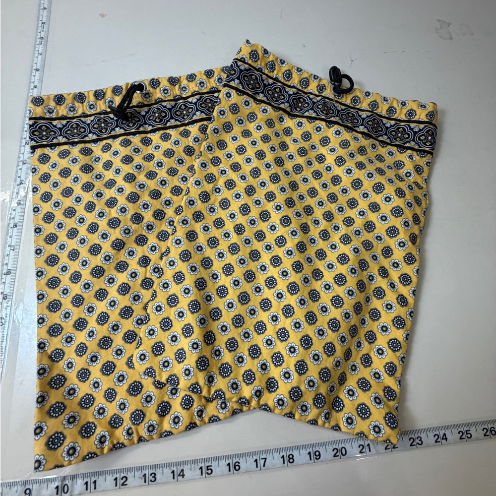 Vera Bradley Yellow and Black shoe bags. I don’t see a Vera Bradley anywhere. I